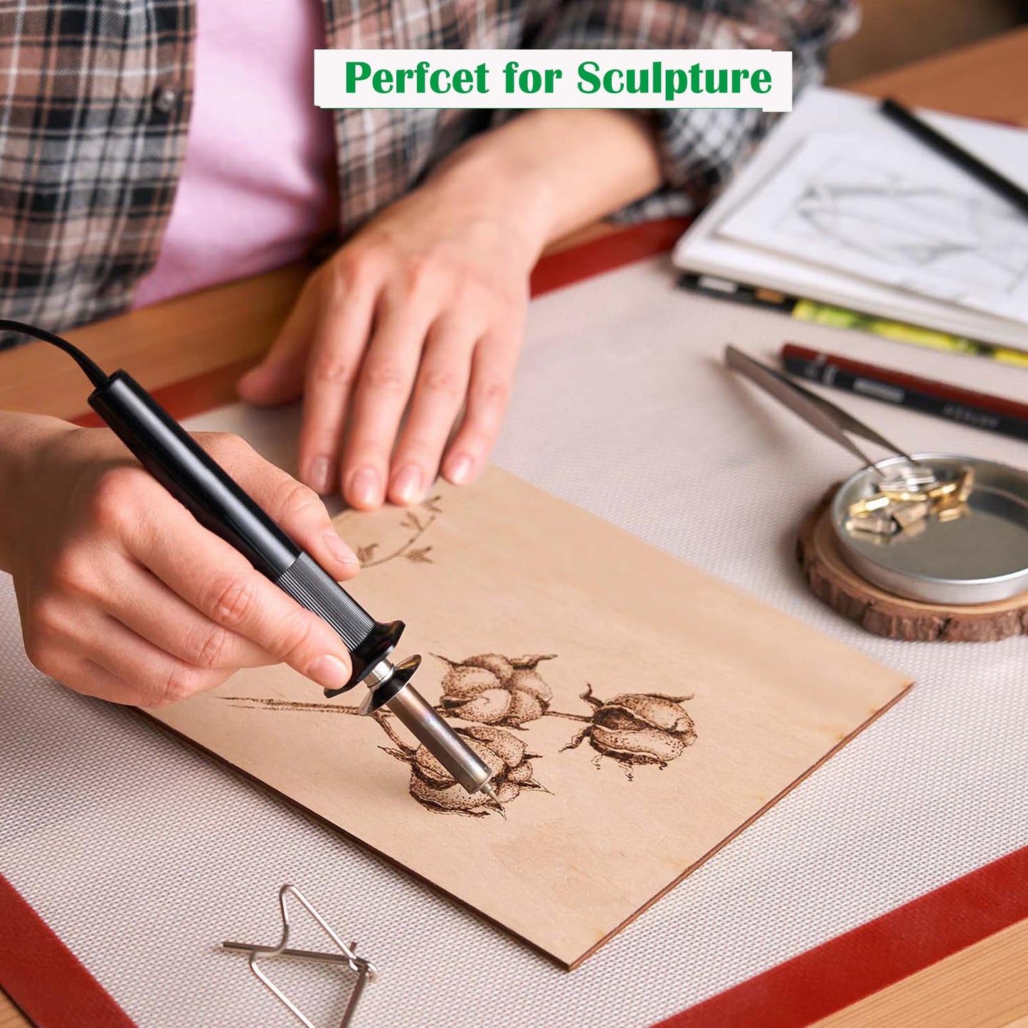 20PCS Basswood Sheets 12x12 Inch Unfinished Square Wood Pieces for Crafting 3mm Plywood Board 1/8" Thin Wooden Sheets Wood Slices Natural Wood Planks for Craft DIY Arts Project Painting Pyrography