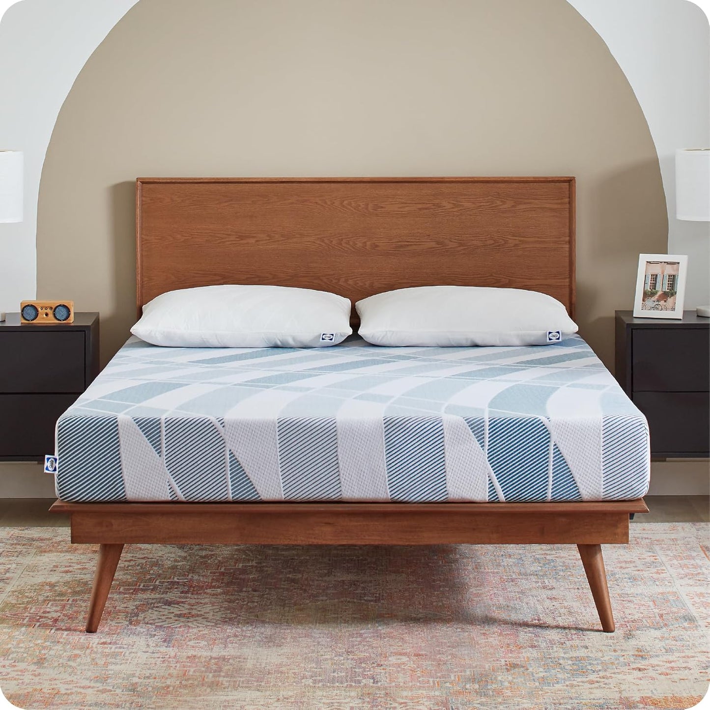 Sealy Dreamlife 8” Foam Mattress-in-a-Box, California King, SealyComfort Gel Memory Foam, Surface-Guard Technology, Breathable Comfort