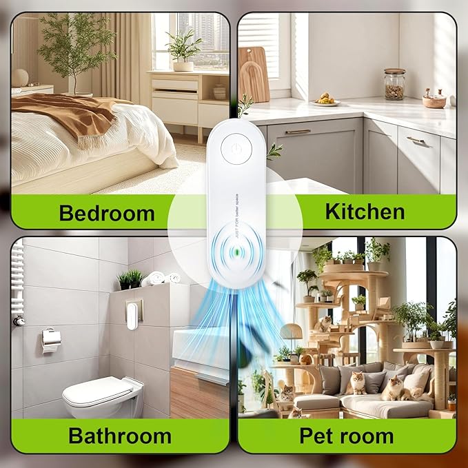 2PCS Magair Air Purifier for Mold, Magair Air Purifier Plug in, Mag Air Purifiers, Magair Ionic Air Purifi-er, Suitable for Bedrooms, Toilets, Living Room, Closets, Pet Room