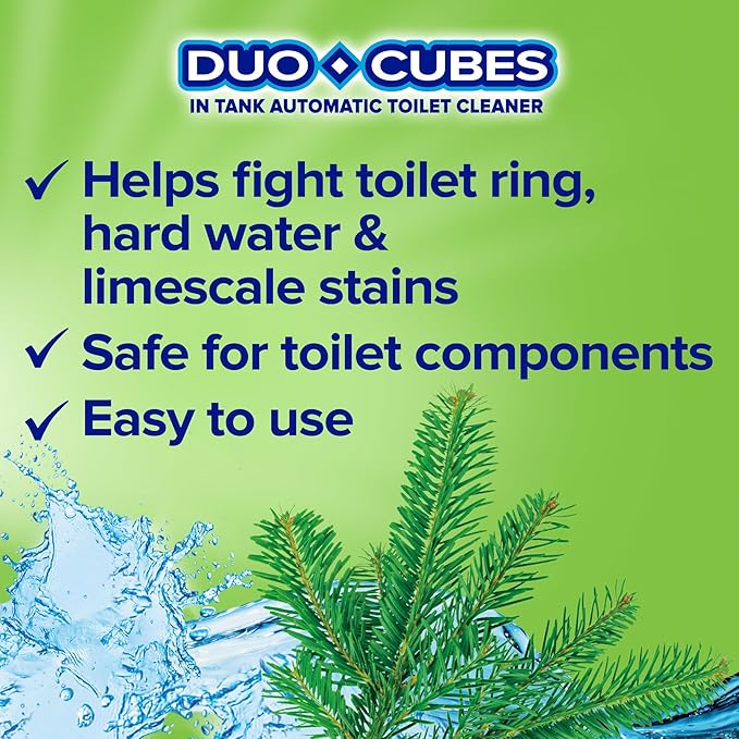 Soft Scrub in-Tank Toilet Cleaner 2ct Duo-Cubes, Alpine Fresh (Pack of 7)