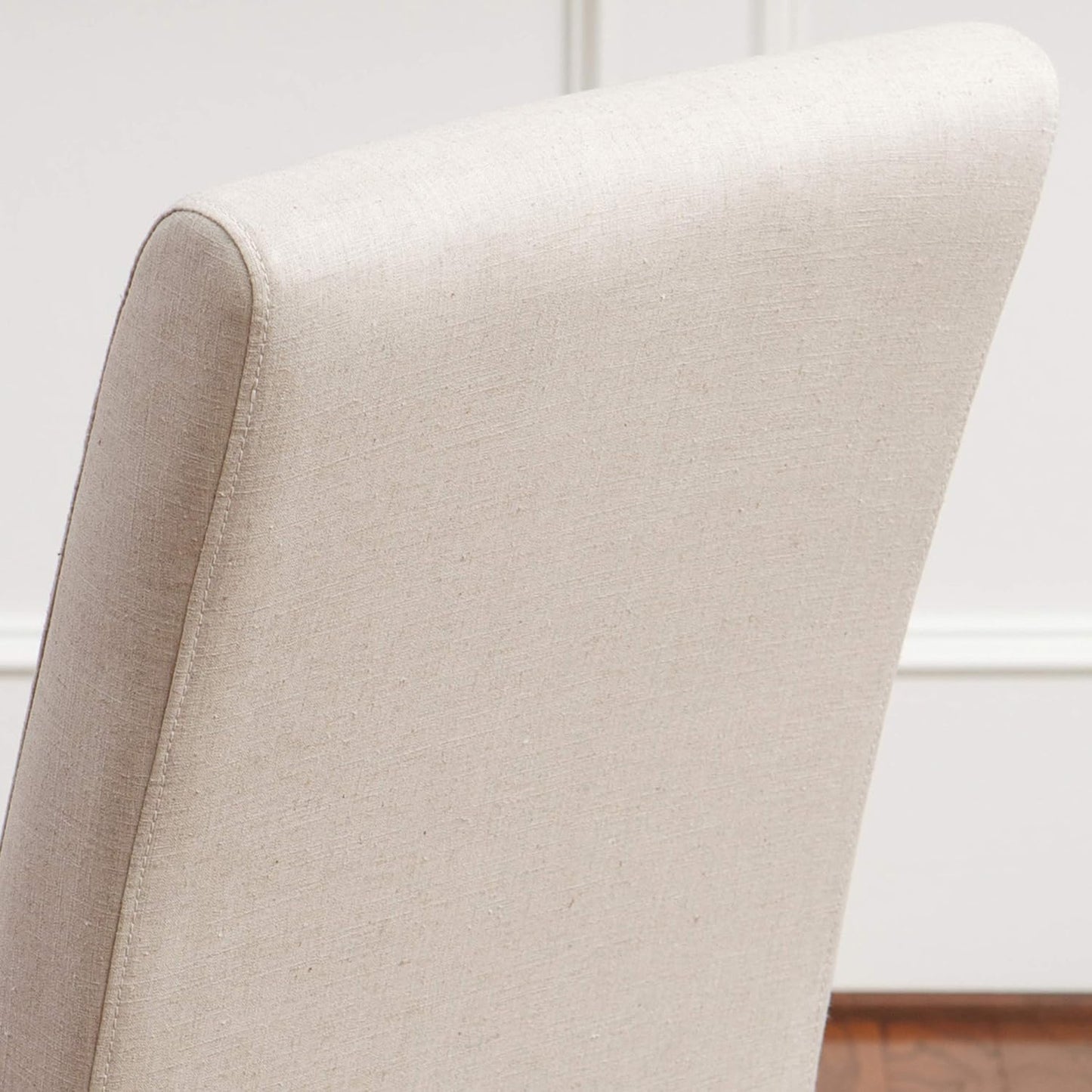 Christopher Knight Home Pertica Linen Dining Chairs, 2-Pcs Set, Natural