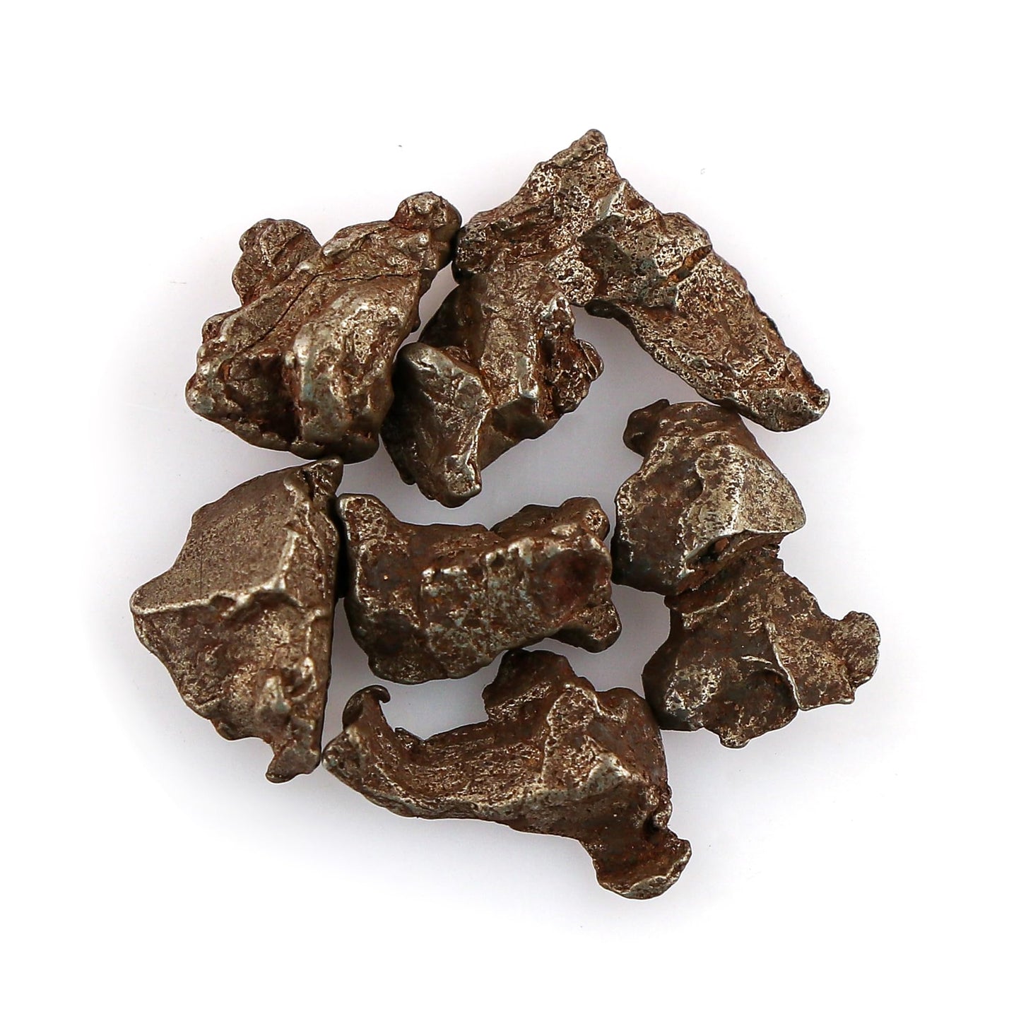 CRYSTALIS 30 carats Natural Meteorite Raw Crystals, Loose Gemstone, Wholesale Bulk Rough Jewelry Making Supply, Chakra Healing Raw Stones, Wire Wrapping, DIY, Gem Collection, Size : 4-6mm