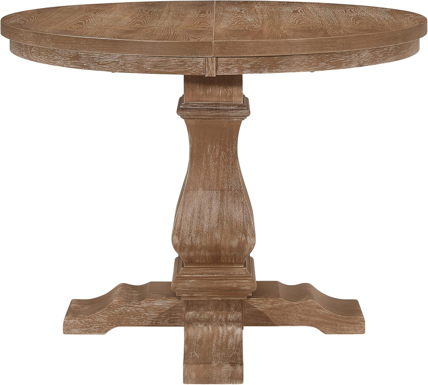 Christopher Knight Home Felly Dining Set, 20.25 "W x 24 "D x 34 "H, Natural Brown + Light Ash + Gray