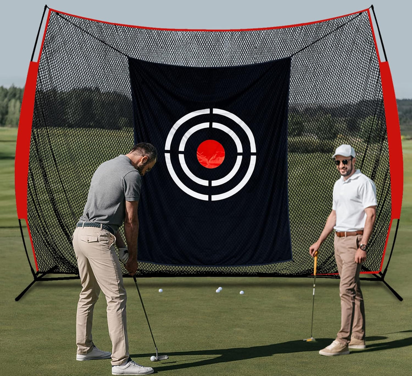 Golf Target Cloth for Net Replacement - Enthusiasts and Professional Golfers Practice Training Aids for Garage/Backyard