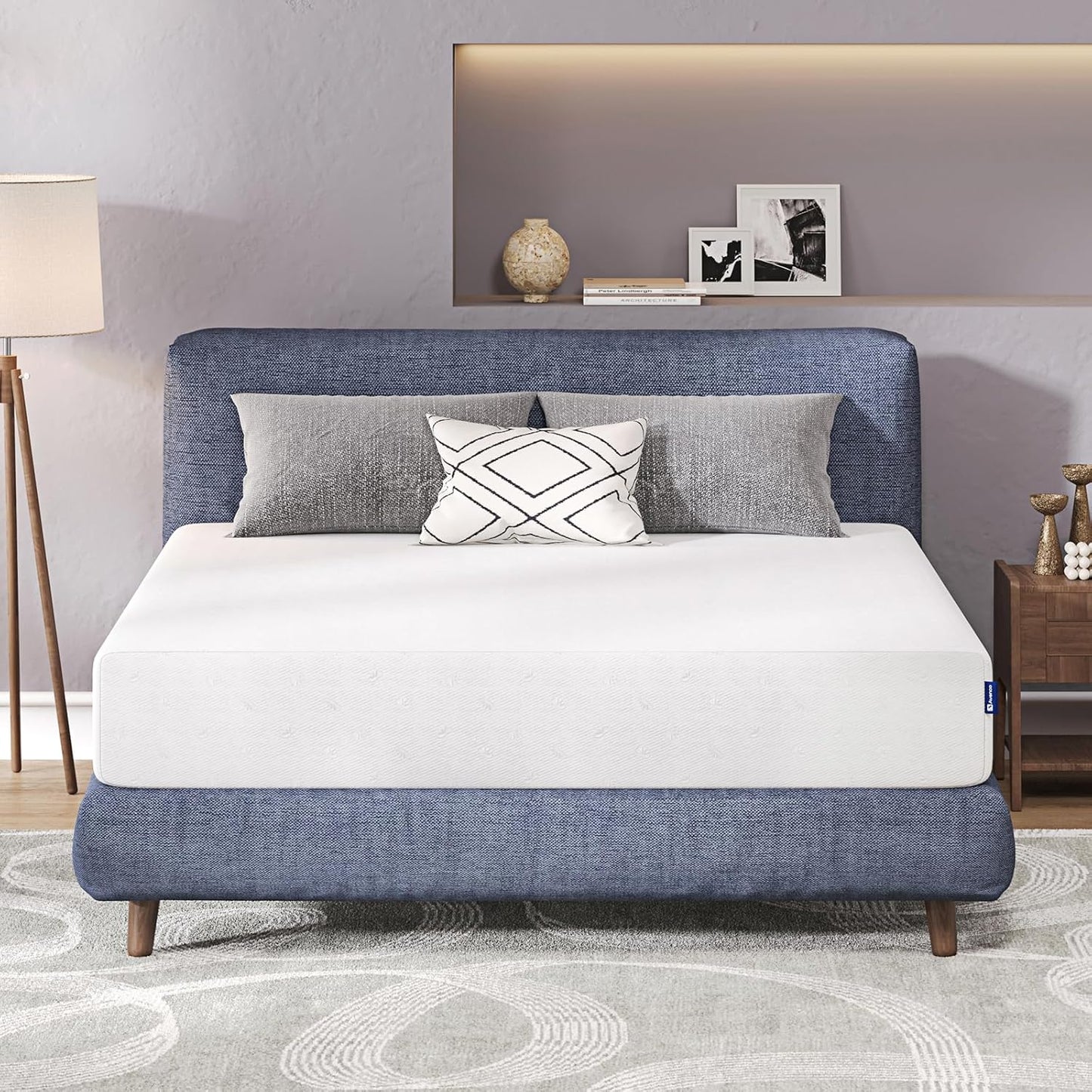 Avenco King Size Mattress, 12 Inch King Memory Foam Mattress in a Box for Comfort Sleep & Pain Relief, CertiPUR-US Certified King Mattresses Medium Firm