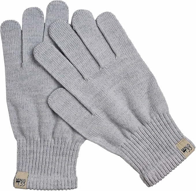 Merino Wool Glove Liner - Warm Base Layer - Ski Liner Glove - 3 Season Wear - Multiple Colors and Sizes