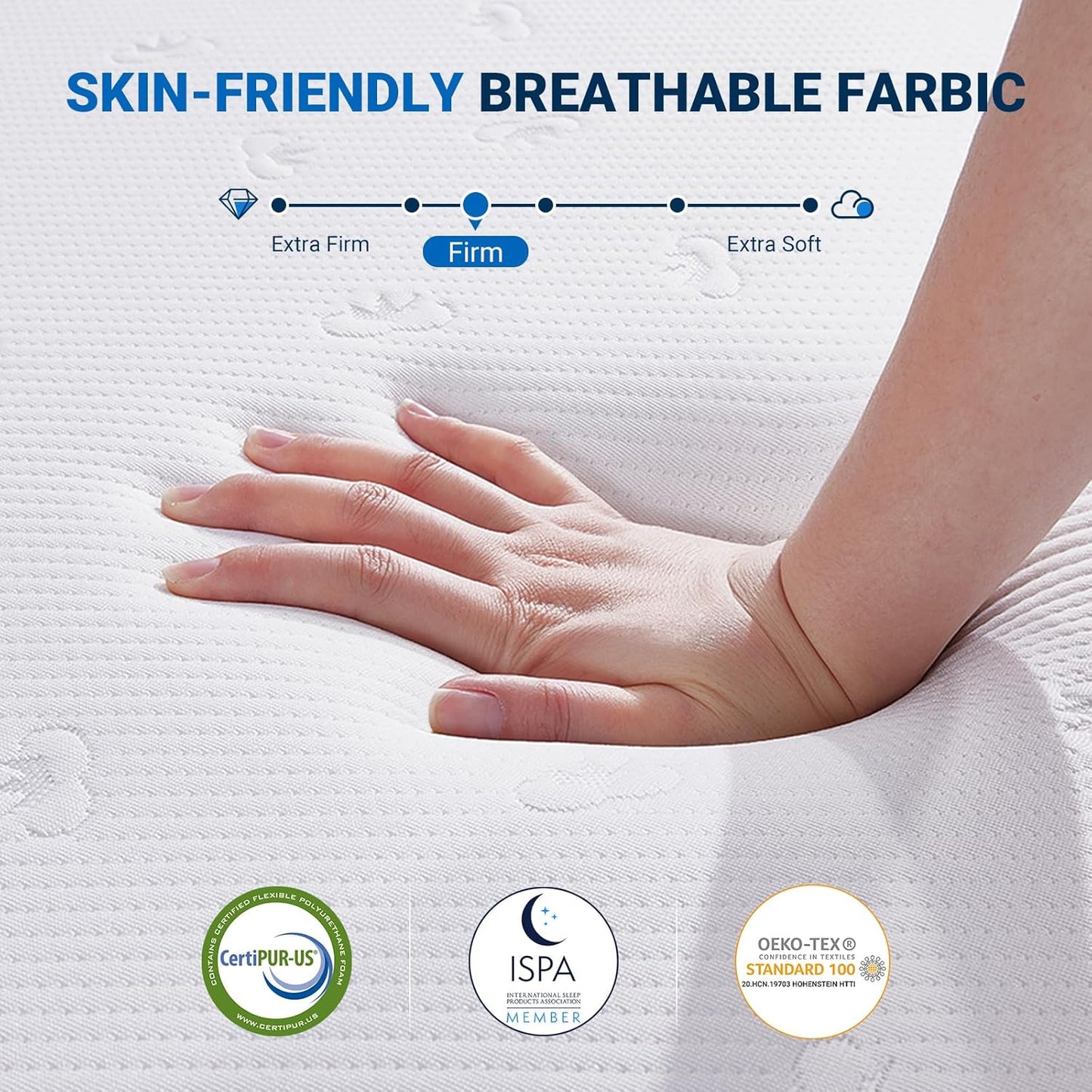 Avenco 10 Inch Full Size Mattress, Comfort Memory Foam Full Mattress in a Box for Refresh Sleep & Pressure Relief, Full Bed Mattresses CertiPUR-US Certified,Firm