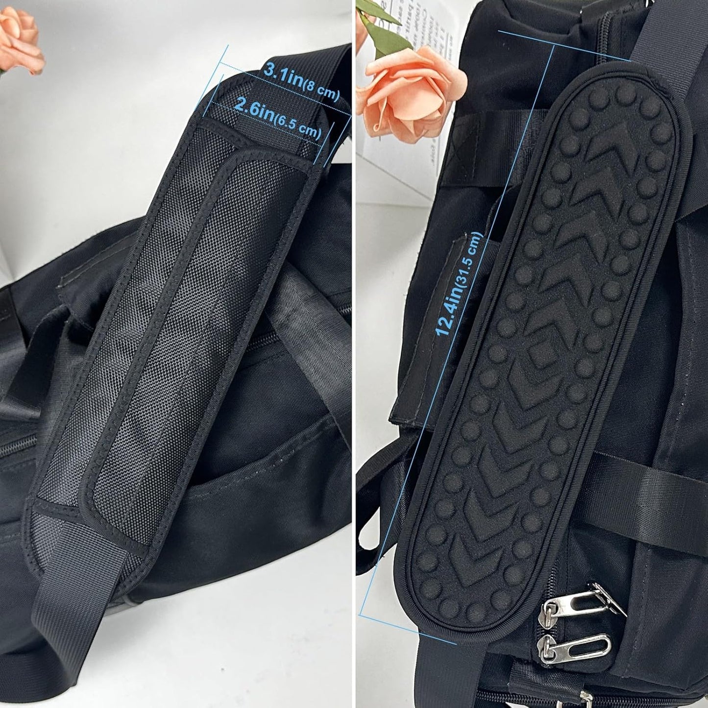 Breathable Universal Shoulder Pad, 3D Cushion Air Backpack Strap Pads, for Shoulder Bags, Detachable Shoulder Strap Pad Pads Help Relieve Shoulder Pain(3D Air Cushion)
