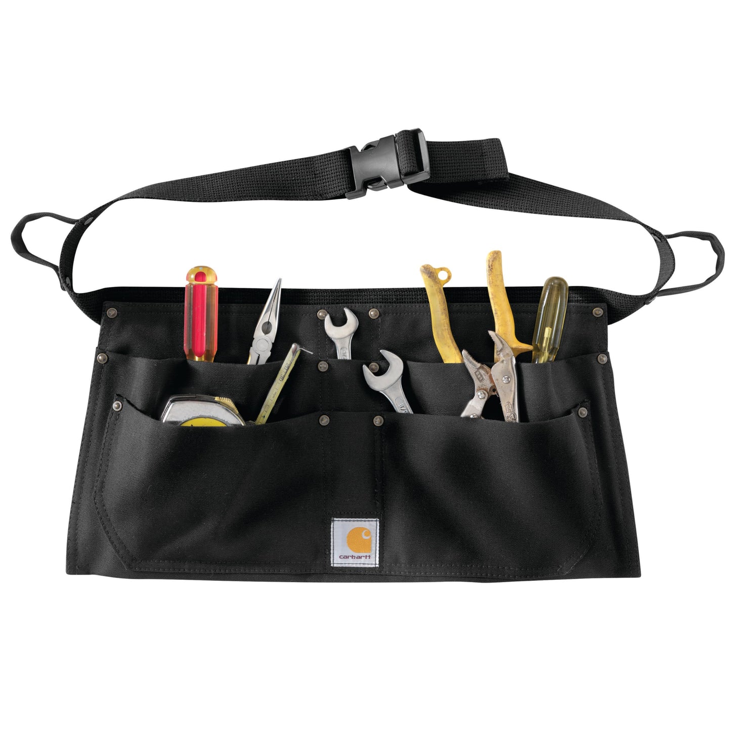 Carhartt Men's Firm Duck Waist Apron, Black, Medium