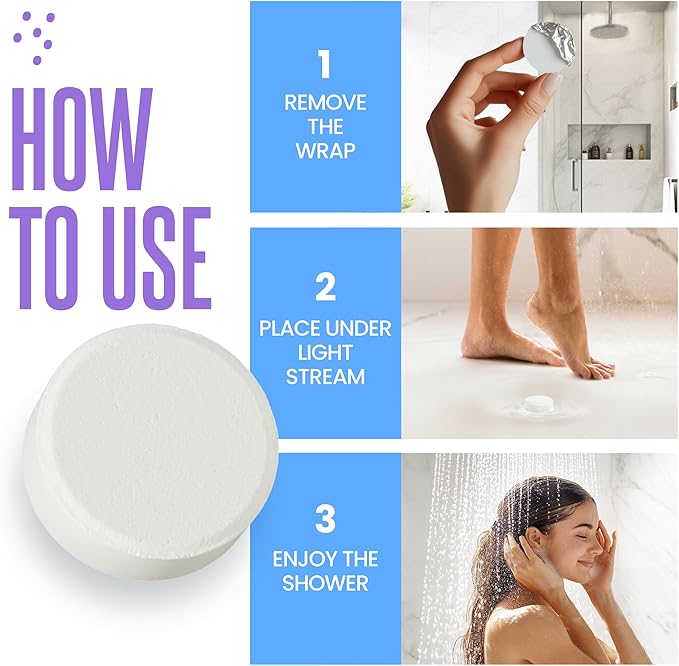 Cleverfy Shower Steamers Aromatherapy – Stocking Stuffers for Teen Girls, Women and Wife – Christmas Gifts for Teens and Women – White Elephant Gifts for Adults – 6 Tablets