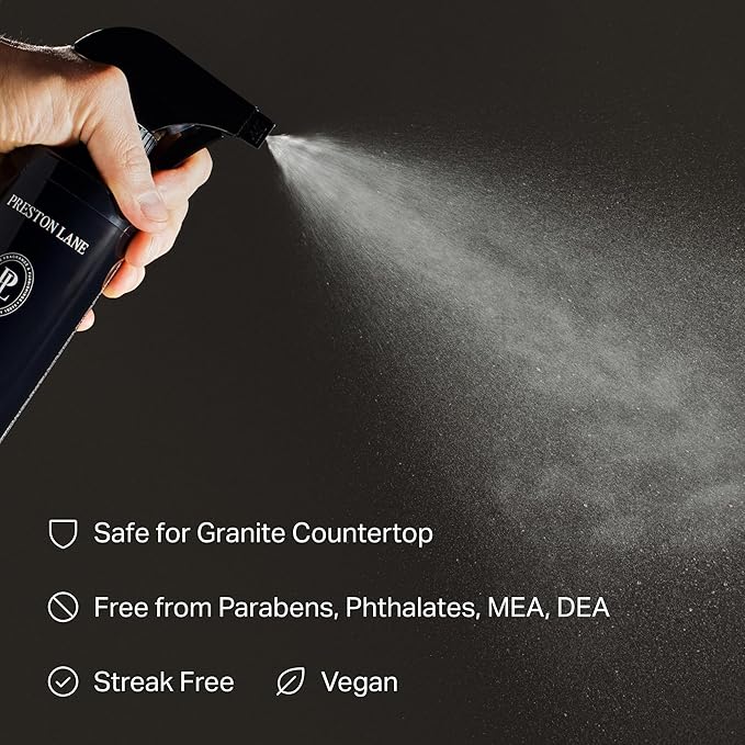 Preston Lane Luxury All-Purpose Cleaner, Doheny Drive Scent | Bio-Based Multi-Surface Spray | Streak-Free Finish, Lifts Dirt, Smudges & Grease | Vegan & Cruelty-Free