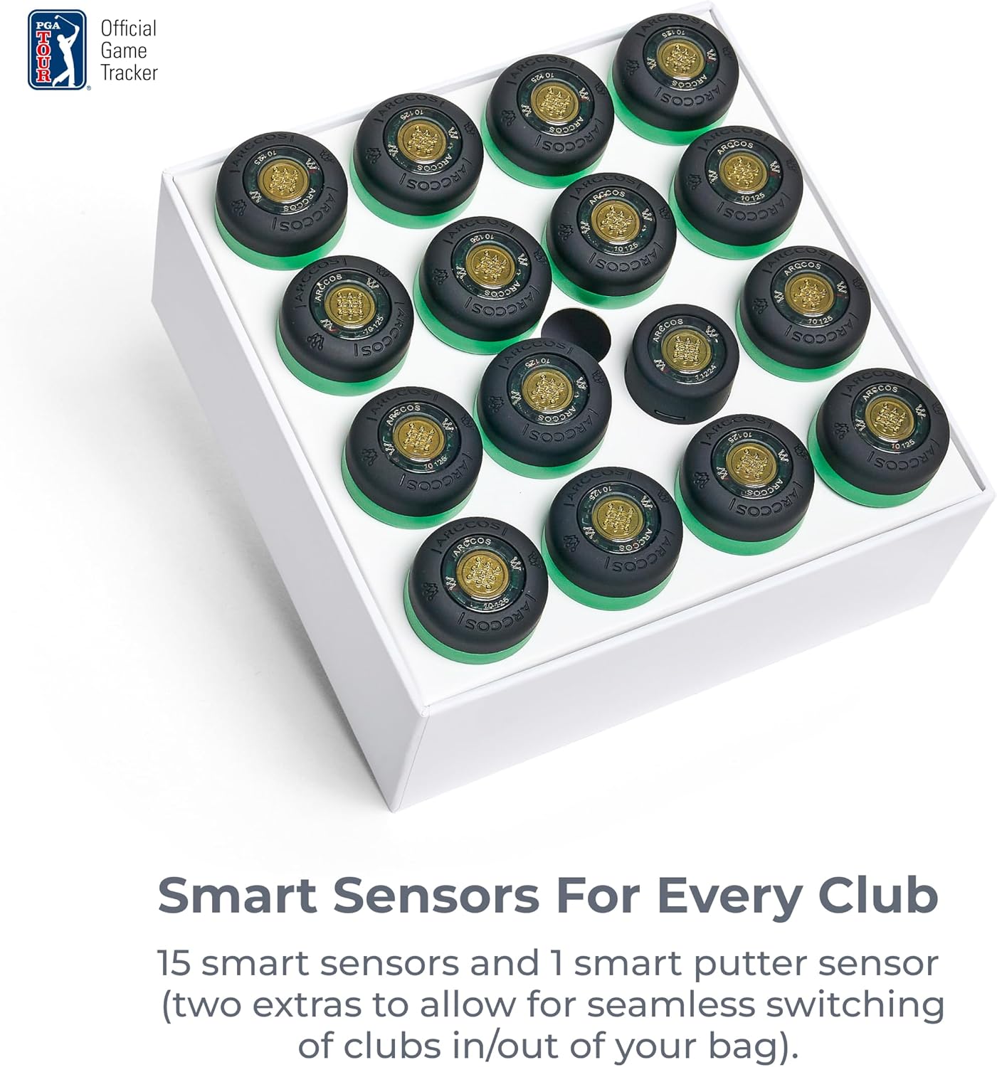 Arccos Smart Sensors Bundle - Gen 4 Smoke Sensors, Link Pro & 1st Year's Membership