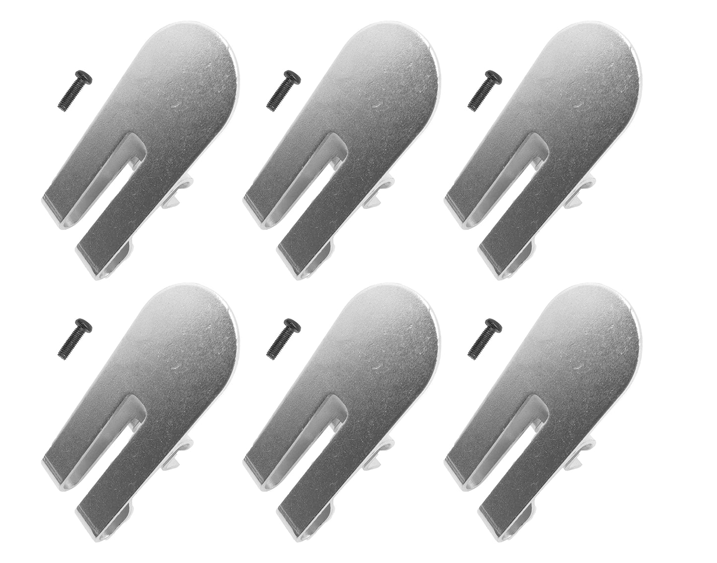sanbaiyi 6pcs N435687 Belt Clip Hook Kit for Dewalt Drywall Screwgun Models DCH172B DCF630B DCF620B Type 1  DCF620D2 Type 1  DCF620D2-AR Type 1  DCF620D2-B2 Type 1  DCF620D2-B3 Type 1  DCF622-New