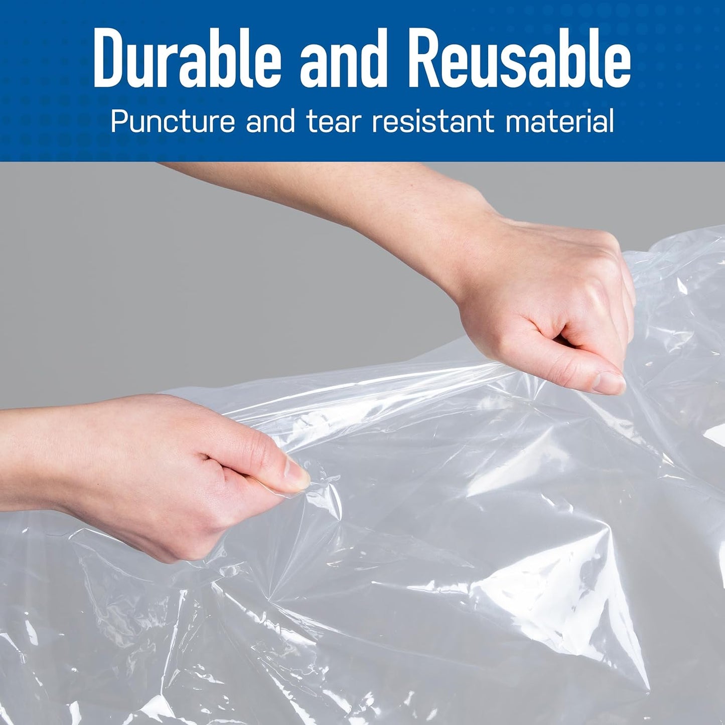 4 Pack Jumbo Vacuum Storage Bags for Comforters, Blankets & Clothes – Jumbo Vacuum Sealed Compression Bags with Hand Pump – Space Saver Storage Bags for Bedding, Moving, Travel & Organization