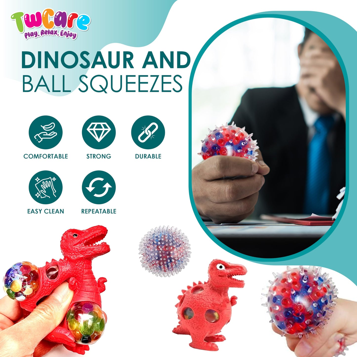 120 Pcs Fidget Toys Pack, Pop Sensory Party Favors Set Gifts for Kids Adults Boy Girl Stocking Stuffers Autistic Bulk Goodie Bag Filler Treasure Box Classroom Prizes School