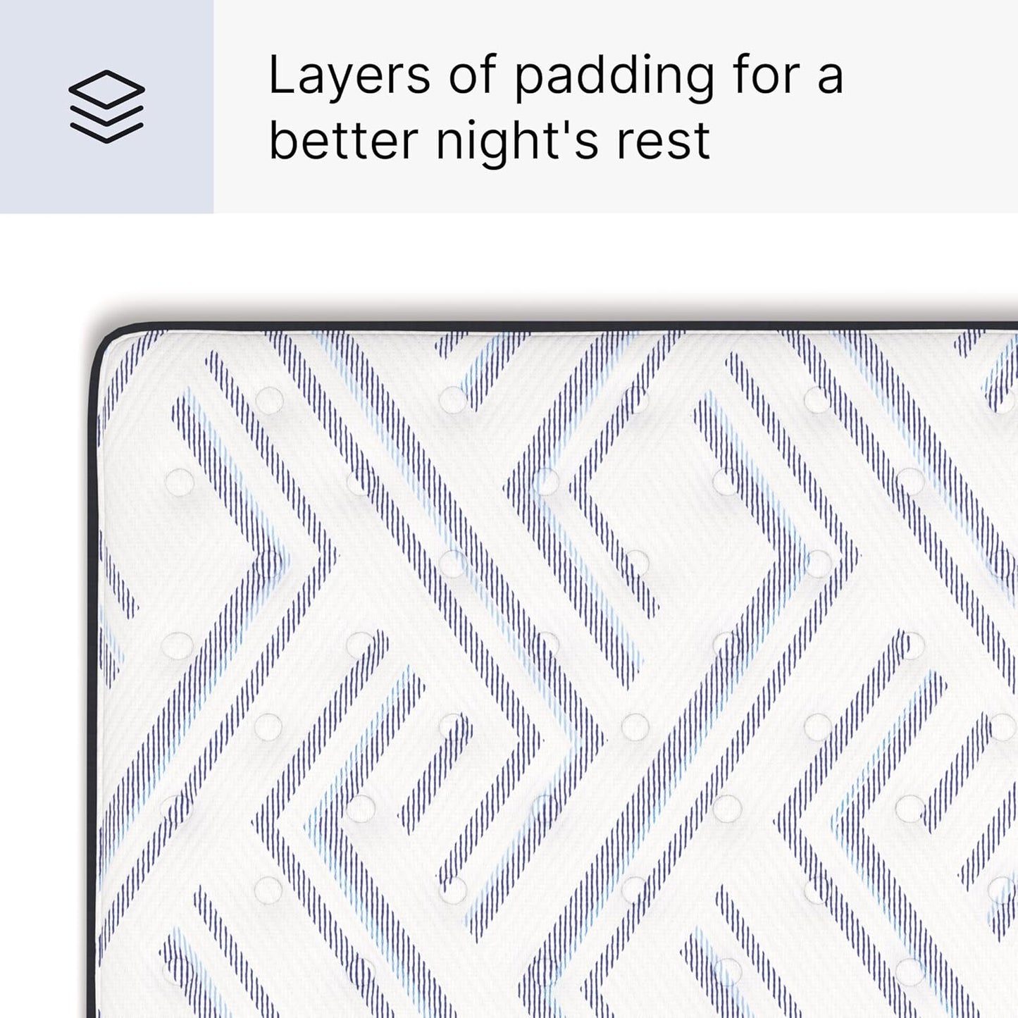 Signature Design by Ashley Queen Size Stack 12 Inch Hybrid Medium Plush Cooling Gel Infused Memory Foam Mattress for Pressure Relief, Fiberglass Free, Mattress in A Box