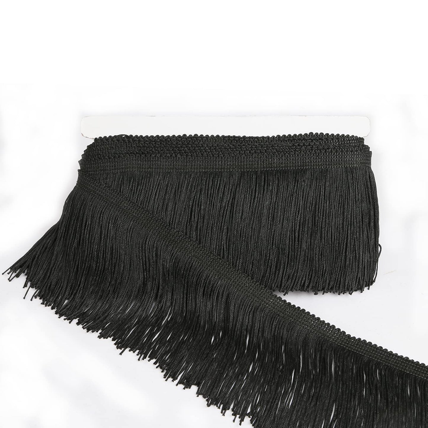 HedongHexi Chainette Fringe Trim 10 Yard x 4 Inches Fabric Trims Tassel Sewing for DIY Decoration Clothes Accessories Latin Wedding Dress…
