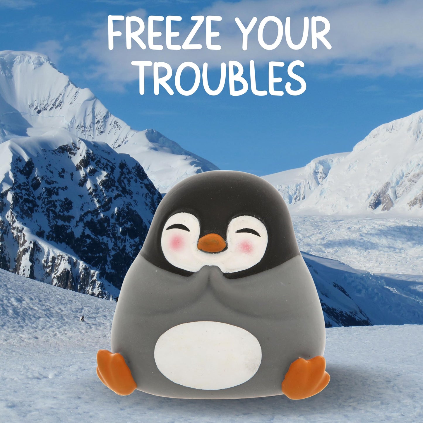 Boxer Gifts Zenguin Cute Stress Ball for Adults – Funny Penguin Gift & Anxiety Relief Toy – Fun Desk Supplies