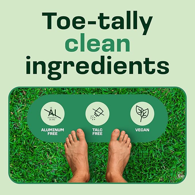 Shoe Deodorizer & Foot Powder - Ultimate Foot Powder for Smelly Feet & Odor Control - Sweat-Absorbing & Odor Eliminator - Ideal for Sweaty Feet & Unpleasant Shoe Smell (Lemongrass)