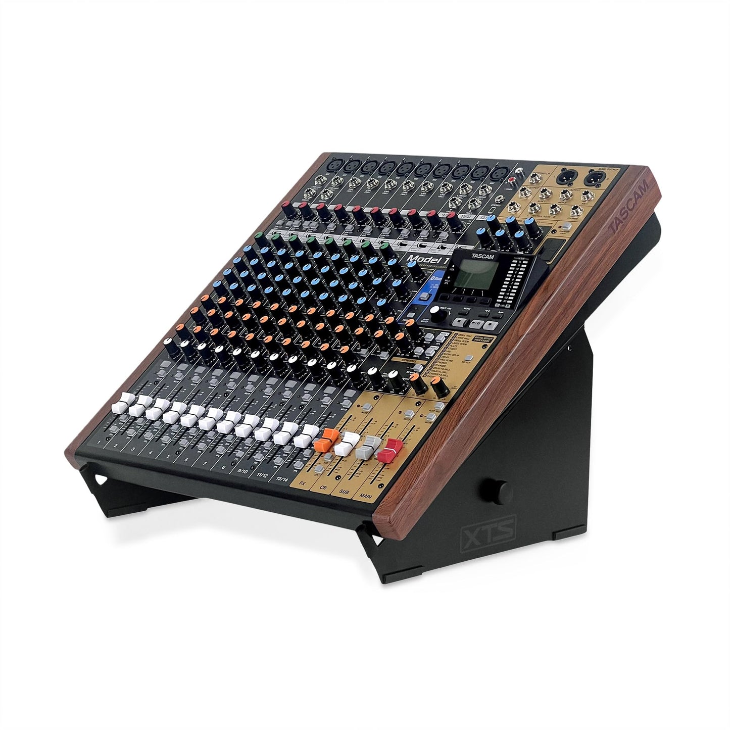 ANALOG CASES XTS Desktop Stand, XL 11.8 - 20.8 Size for Mixer/DJ Controller/Keyboard/Eurorack, Adjustable Length, Easy To Assemb