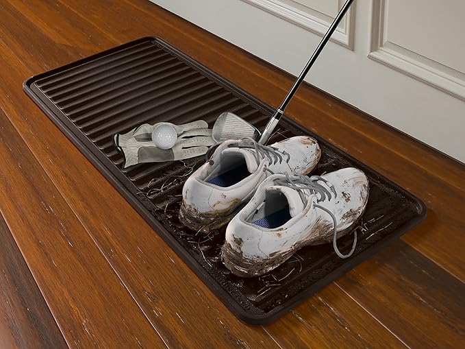 WeatherTech BootTray (16"x36") - Cocoa - Durable Mat for Dirty Boots and Shoes
