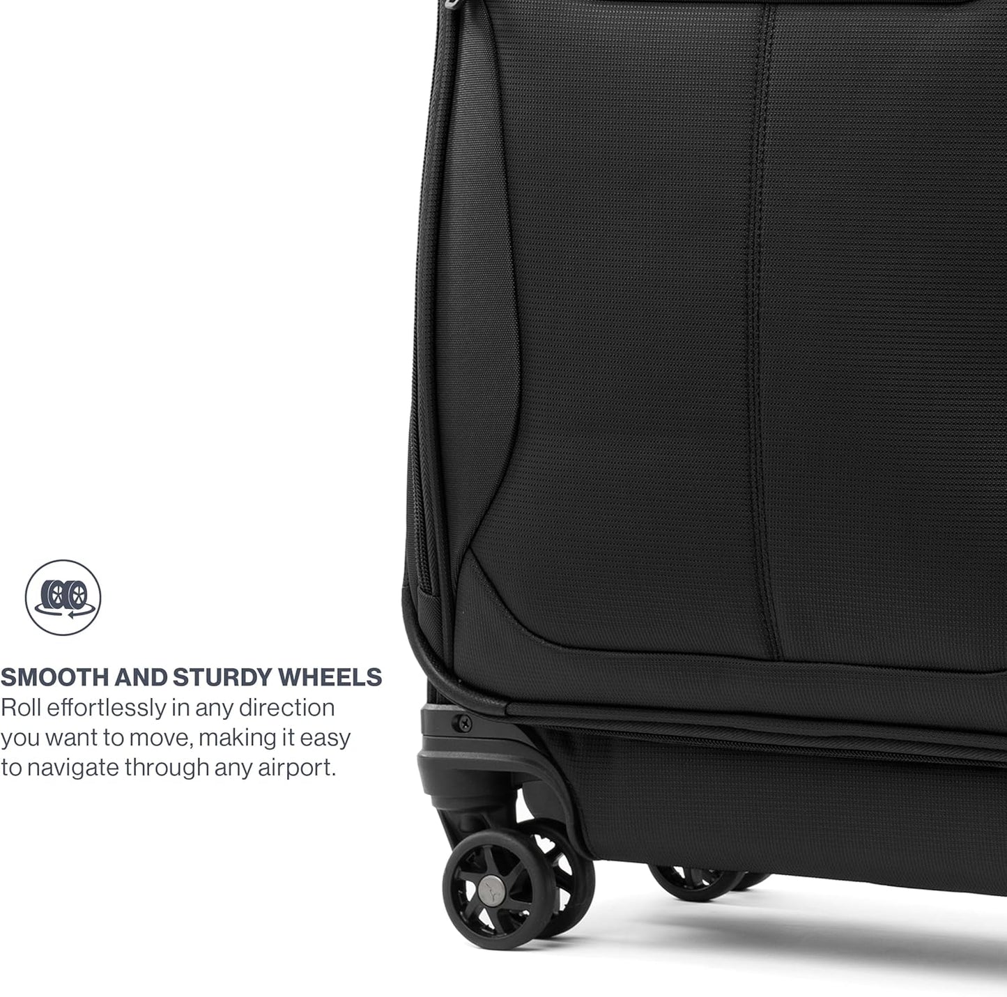 Travelpro Tourlite Softside 29-Inch, Large Checked Expandable Luggage with 4 Spinner Wheels, Lightweight Suitcase, Black