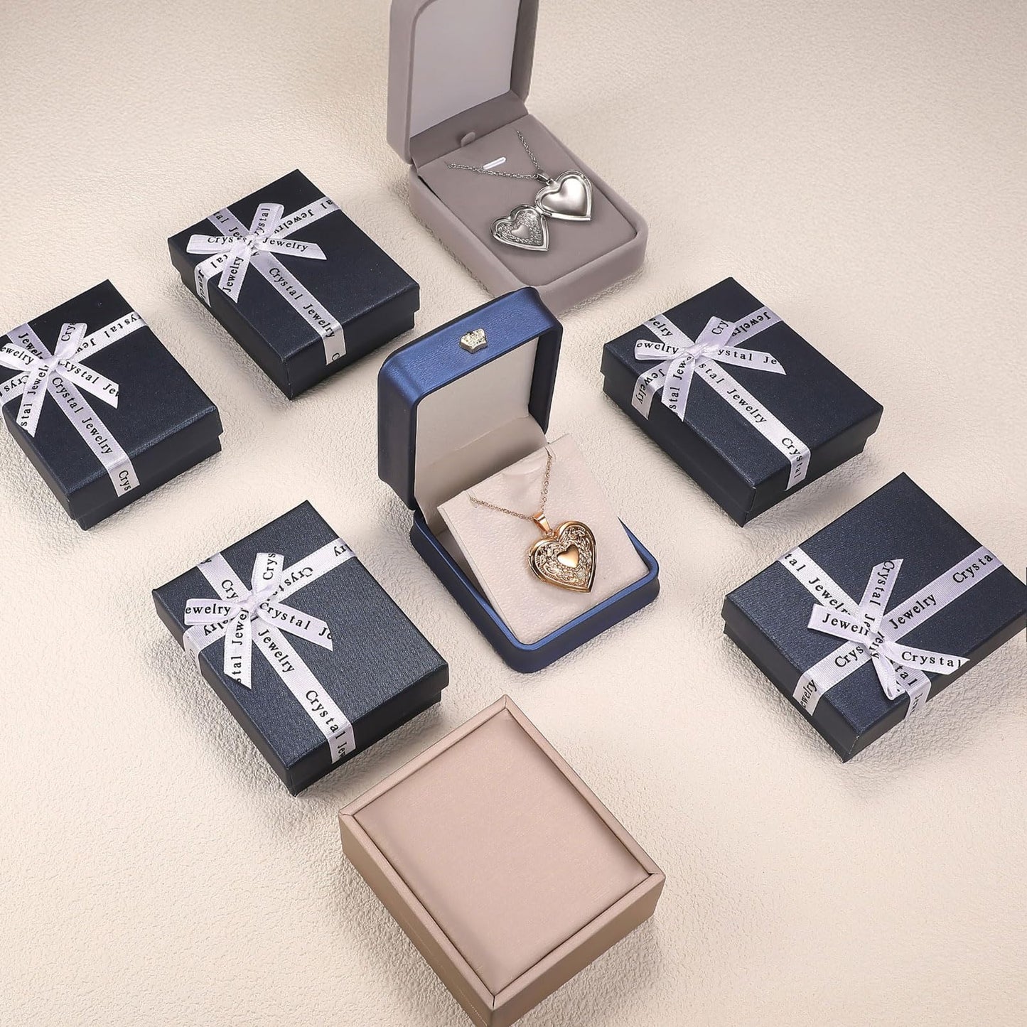 PHOCKSIN Rose Gold Heart Locket Necklace Flower Engraved Personalized Love Heart Necklace that Holds Pictures Customized Gifts Locket Necklaces for Women