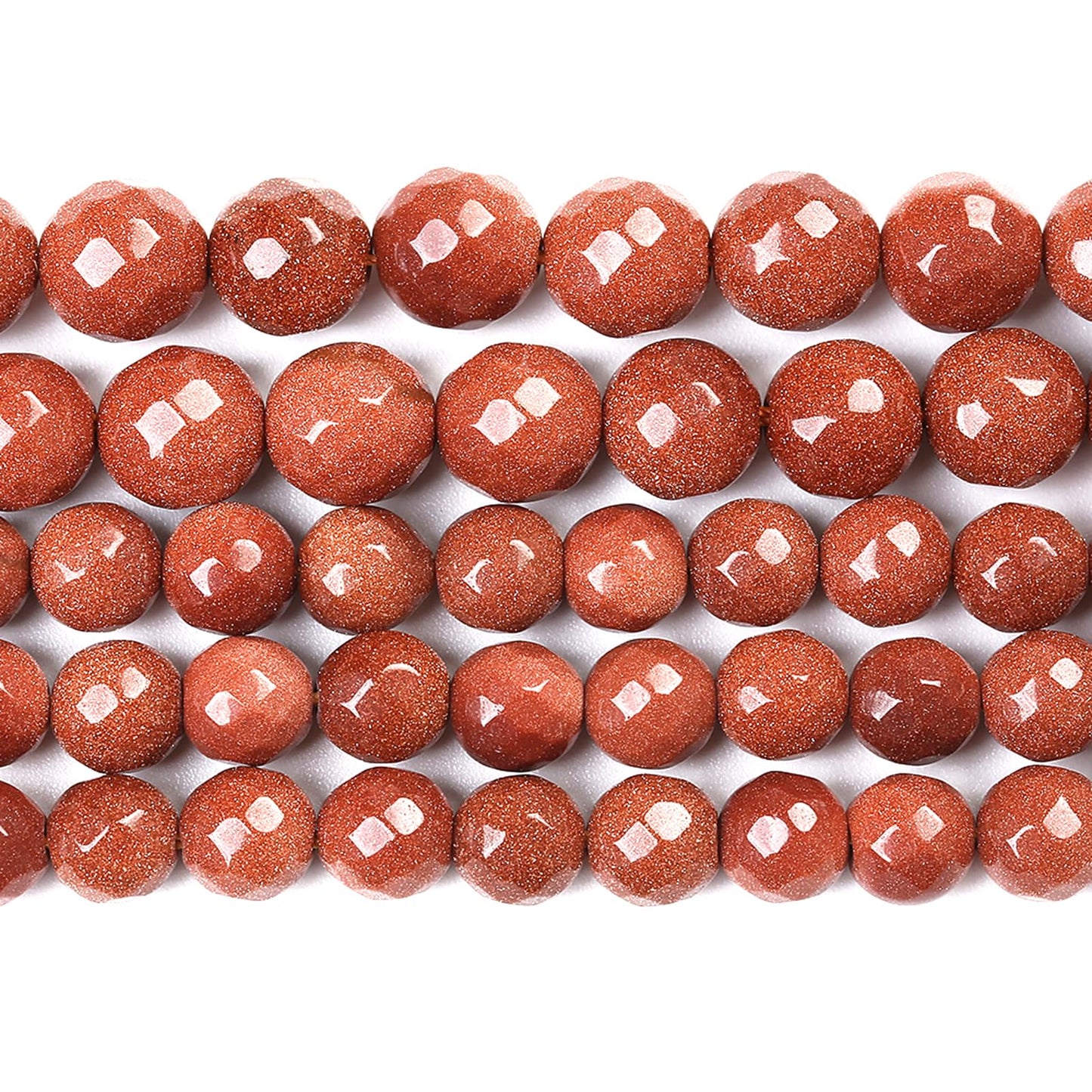 32pcs 12mm Natural Gold Sandstone Beads Faceted Stone Energy Healing Beads for Jewelry MakingDIY Bracelet Necklace Accessories 15" (12mm, Faceted Gold Sandstone)