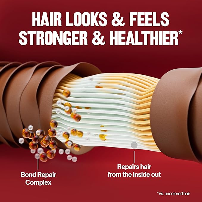 Revlon ColorSilk with Bond Repair Complex, Brown Permanent Hair Color, 100% Gray Coverage, Ammonia Free Hair Dye, Vegan Keratin, 57 Lightest Golden Brown (Pack of 3)