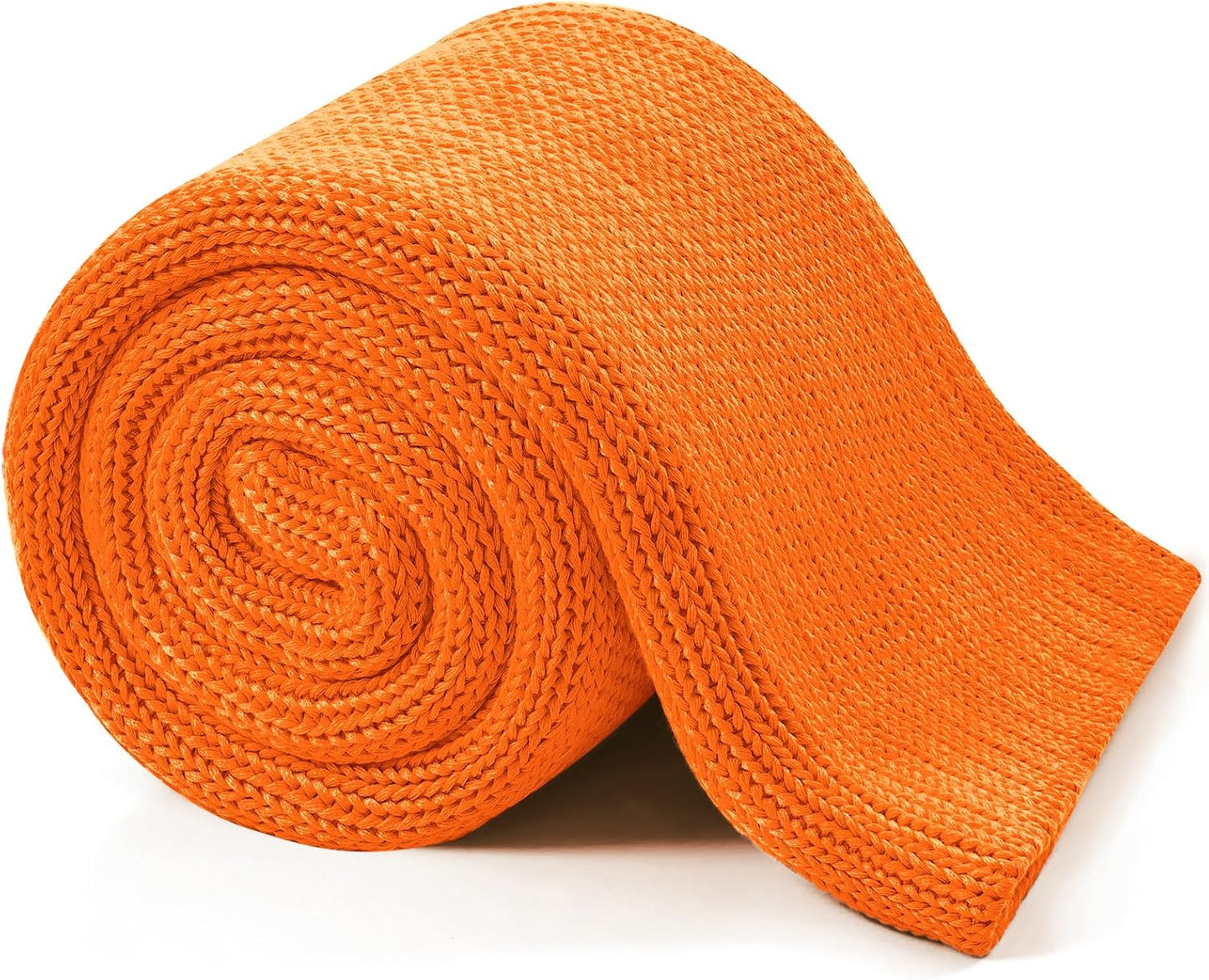 L'AGRATY Knitted Weighted Blanket - 48"x72" 12lbs Cooling Chunky Knit Heavy Blanket for Adults Braided Crochet Throw Thick Cable Yarn Knit Decorative No Beads Evenly Weighted Machine Washable