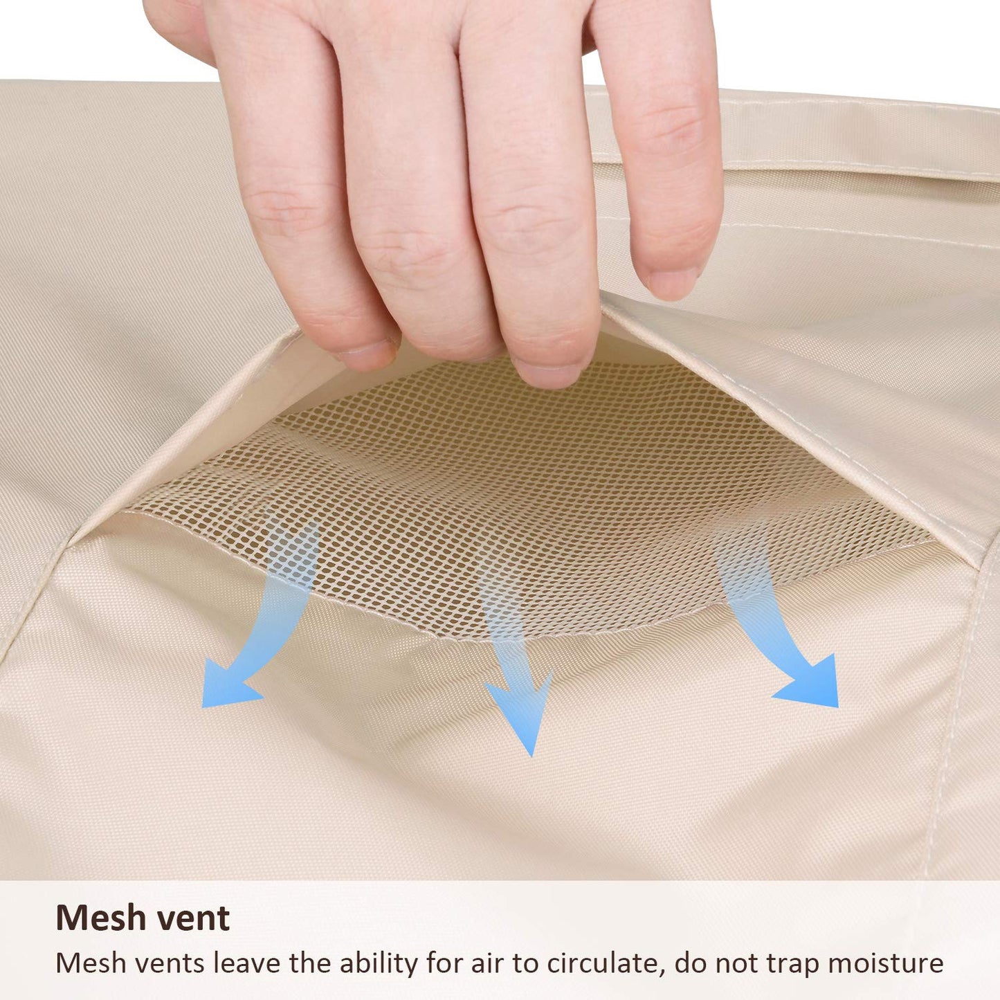 Bestalent Air Conditioner Cover For Outside Unit Square Ac Cover Fits Up To 34 X 34 X 30 Inches