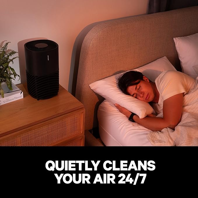 PuroAir 130i HEPA Air Purifiers for Home Pets - Covers Up To 600 Sq Ft - Filters Up To 99.9% of Pollutants, Smoke, Pollen, Dust - Quiet HEPA Air Filter - Air Purifiers for Bedroom