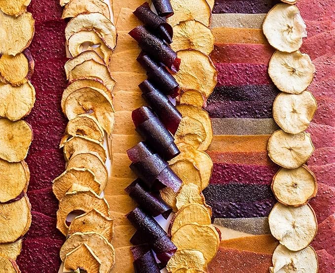 200 Dehydrator Parchment Sheets Compatible With Excalibur Dehydrator 9 & 5 Tray Silicone Coated Paper Liner Disposable Dehydrating Chips Fruit Herbs Jerky 14" x 14"