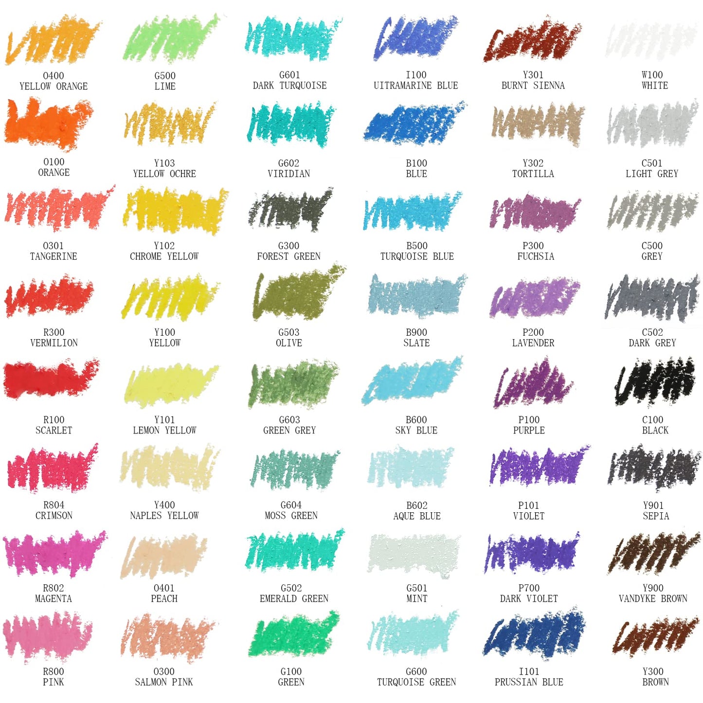 Artecho Oil Pastels Set of 48 Colors, Soft Oil Pastels for Art Painting, Drawing, Blending, Art Supplies for Artists, Beginners, Students, Teachers (10 x 70 mm)