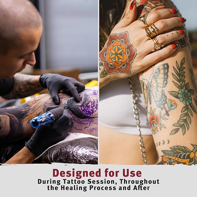 Hustle Butter Deluxe – Tattoo Butter for Before, During, and After the Tattoo Process – Soothing Lubrication – 100% Vegan Replacement for Petroleum-Based Products – 5 oz (2 Pack)