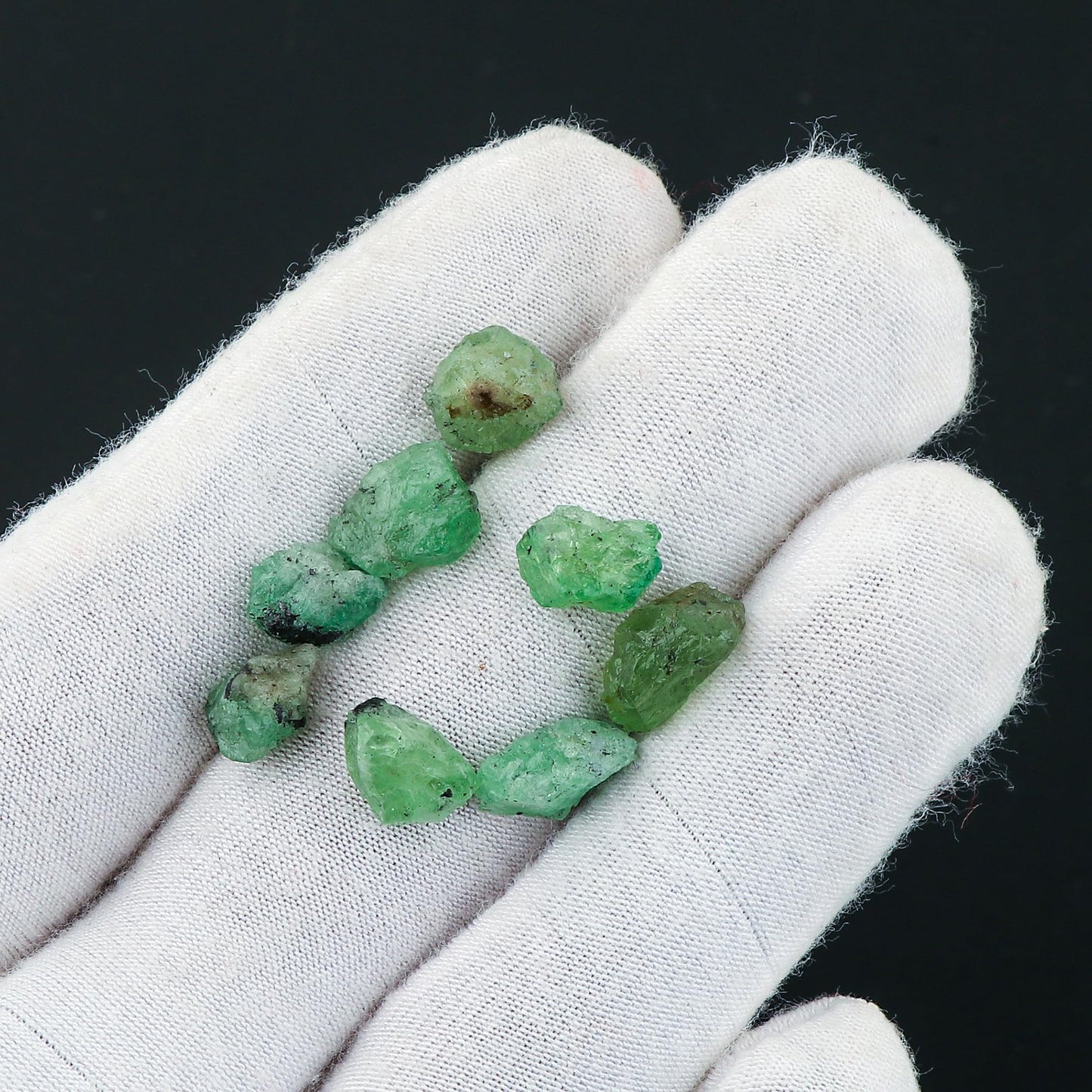 CRYSTALIS 25 carats Natural Tsavorite Garnet, Loose Gemstone, Wholesale Bulk Rough, Jewelry Making Supply, Chakra & Healing Raw Stones, Wire Wrapping, DIY, Gem Collection, 5-10mm