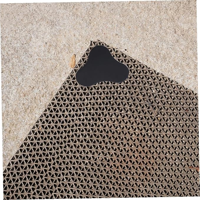 10Pcs Reusable Washable Rug Tape Grippers Non-Slip Double-Sided Carpet Stickers for Hardwood Floors Area Rugs Mats Prevent Curling Sliding Safe Home Use
