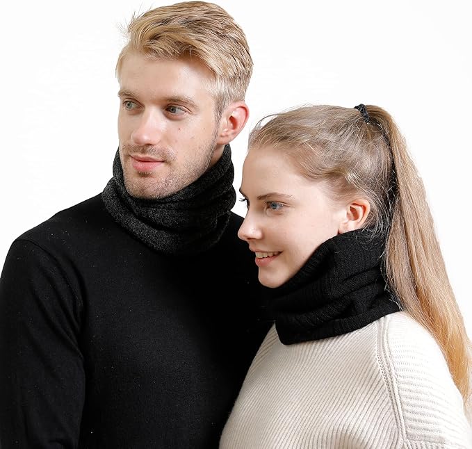 Winter Scarf Neck Warmer Gaiter Face for Men Women Warm Fleece Ski