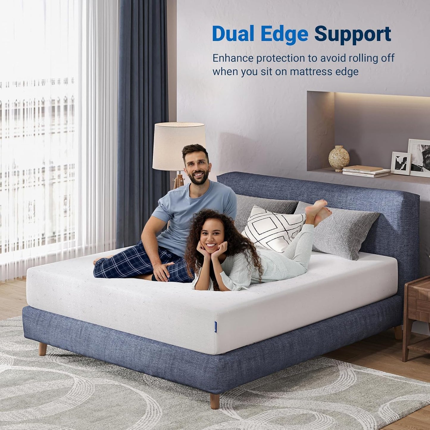 Avenco King Mattress, 14 Inch Memory Foam Mattress in a Box for Refresh Sleep & Pressure Relief, CertiPUR-US Certified Medium Firm King Size Mattresses