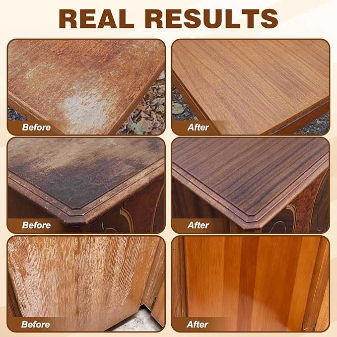 NuGrain Wood Repair, Professional Wood Floor Scratch Repair, Easy-Fix Wood Furniture Repair, Floor Cover Nicks and Scratches, Hides Minor Defects, Restore a Finish for Wood, Floors,Tables (1)