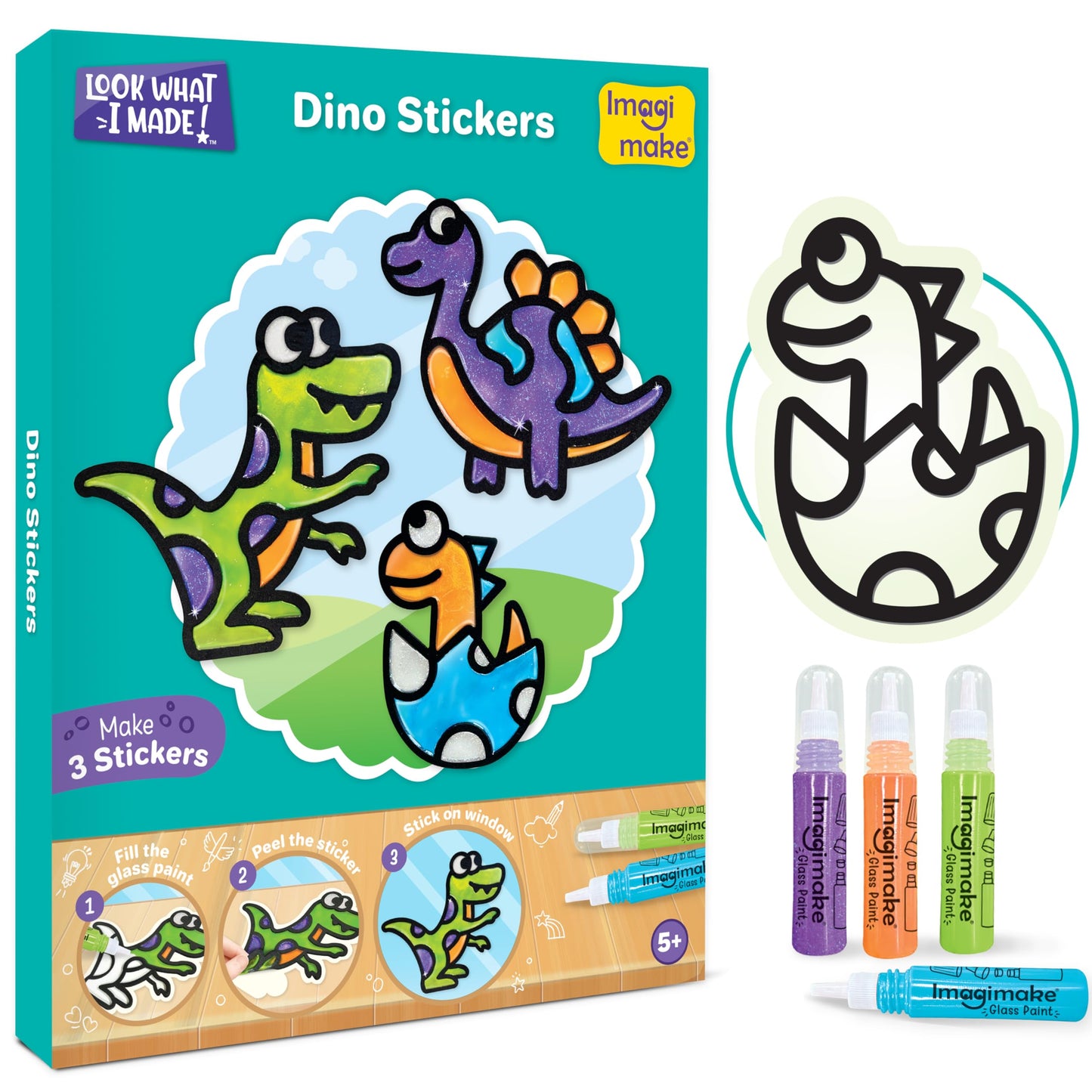 Imagimake 5-in-1 Awesome Craft Kit | Includes 15+ Projects | Crafts for Kids Ages 4-8 | 5 to 7 Year Old Girl Birthday Gifts | Arts and Crafts for Kids Ages 6-8 | 6 Year Old Girl Birthday Gift