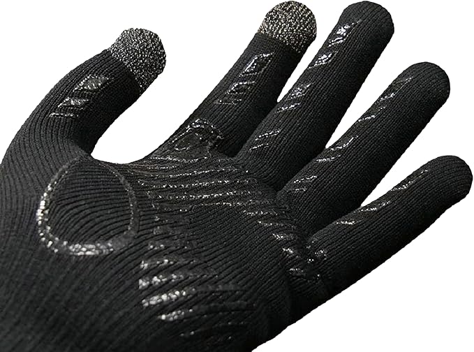 Waterproof Merino Wool Touchscreen Gloves,3-Layer Thermal Winter Gloves,Windproof for Skiing,Work,for 32-50°F