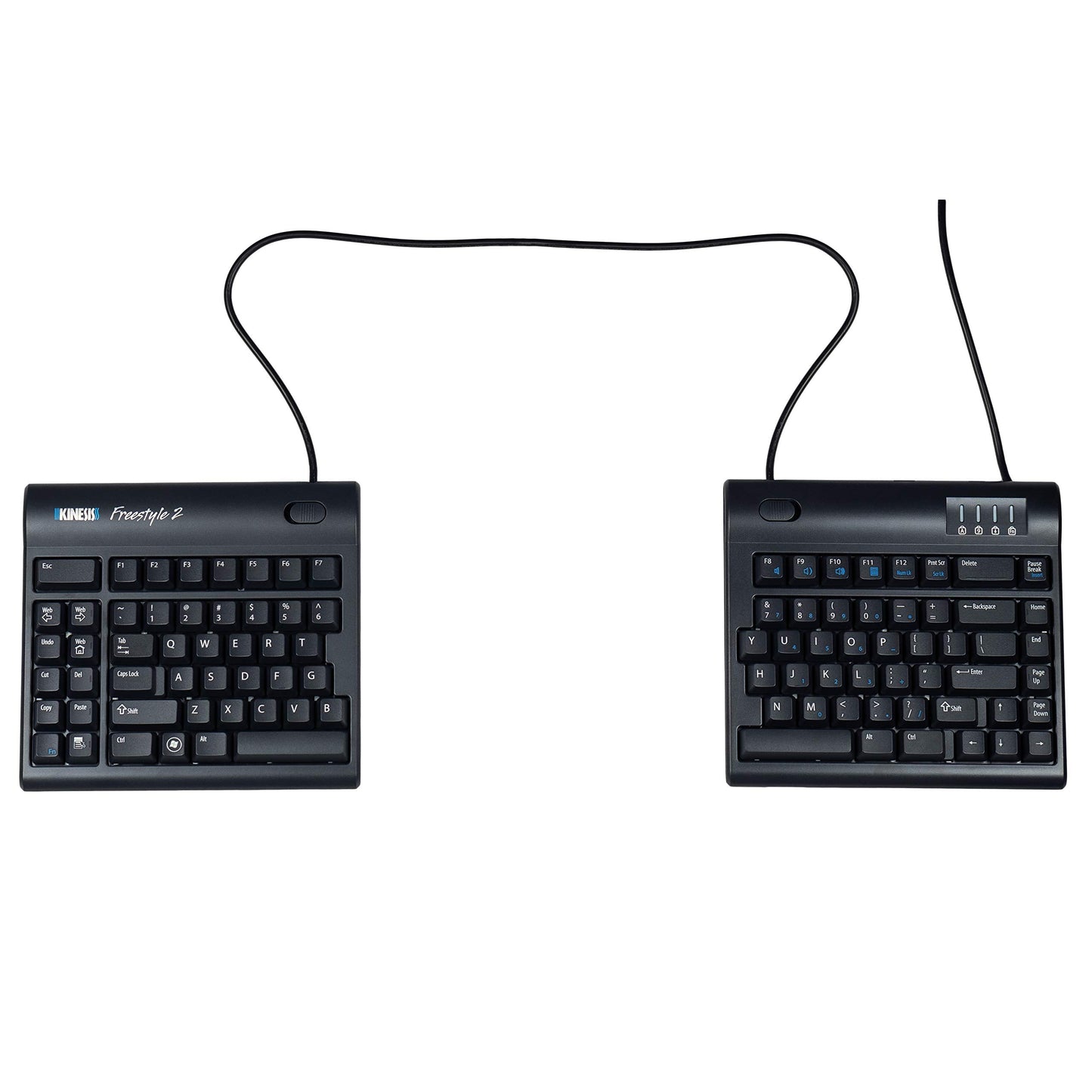 Kinesis Freestyle2 Ergonomic Keyboard for PC (20 Extended Separation)-New