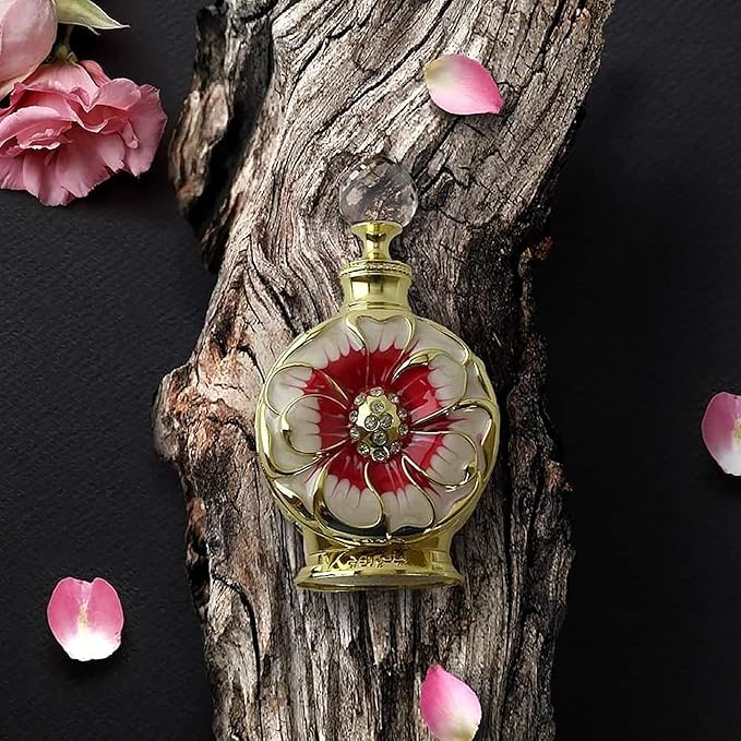 Swiss Arabian Layali Rouge - Luxury Products From Dubai - Long Lasting Personal Perfume Oil Fragrance - A Seductive Signature Aroma - 0.5 Oz