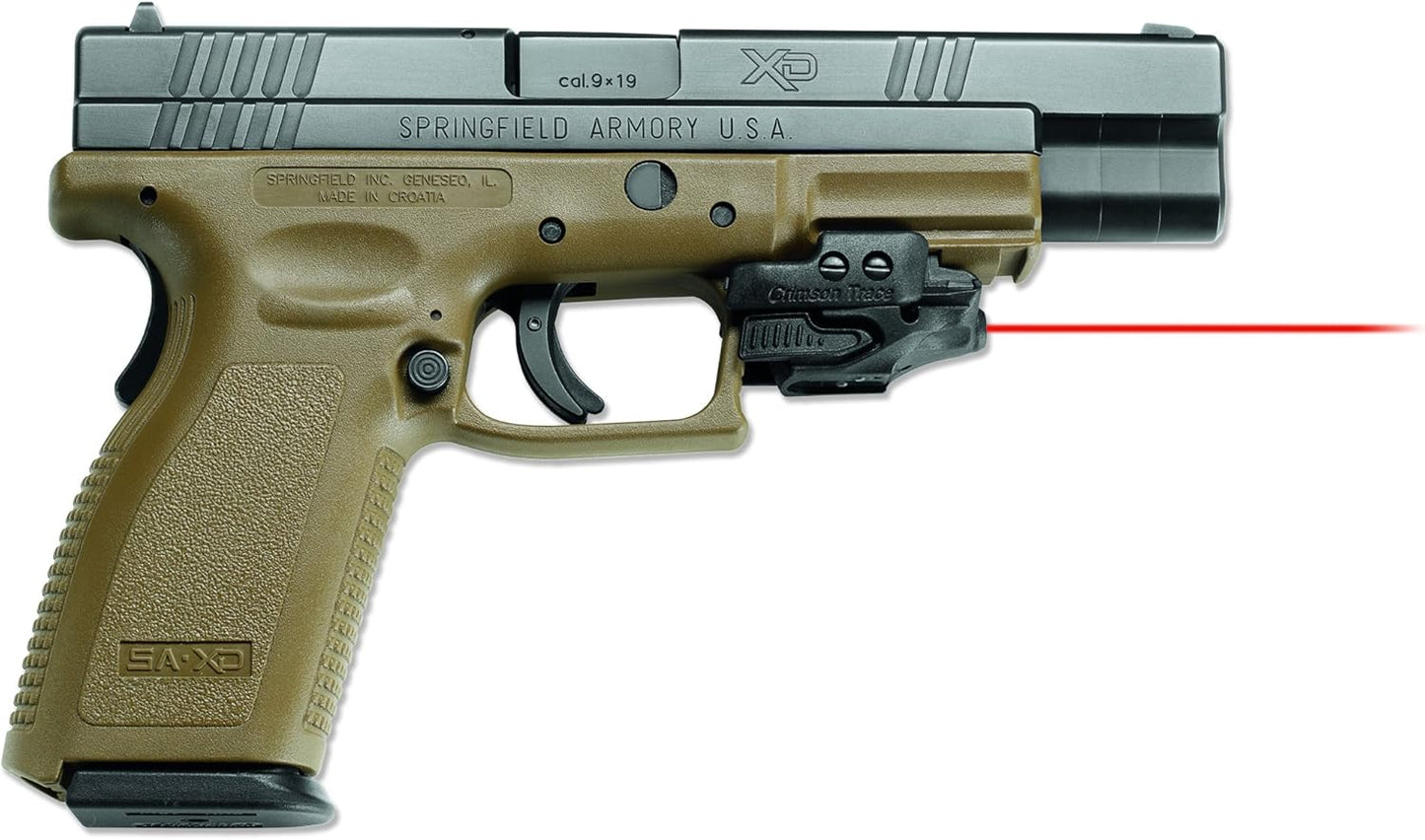 Crimson Trace CMR-201 Rail Master Universal Laser with Instant Activation and Quick Installation for Pic Rail Mounts, Shooting, Competition and Range