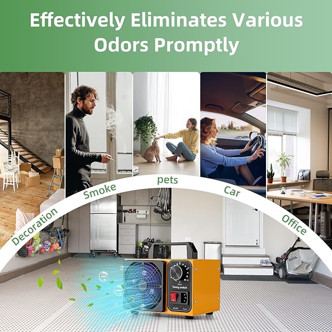 HHGM 8000 Million Negative Ion Air purifier Odor Eliminator Air Purifiers Filterless Ionizers Air Freshener Air Cleaners for home, Office, Dust, Pets, Smoke