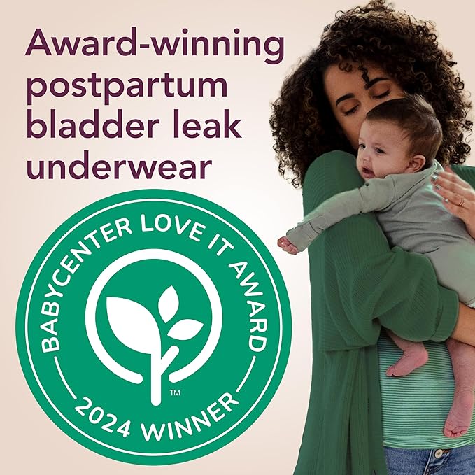 Depend Silhouette Adult Diapers, Incontinence & Postpartum Bladder Leak Underwear for Women, Maximum Absorbency, Medium, Black, 56 Count (2 Packs of 28), Packaging May Vary