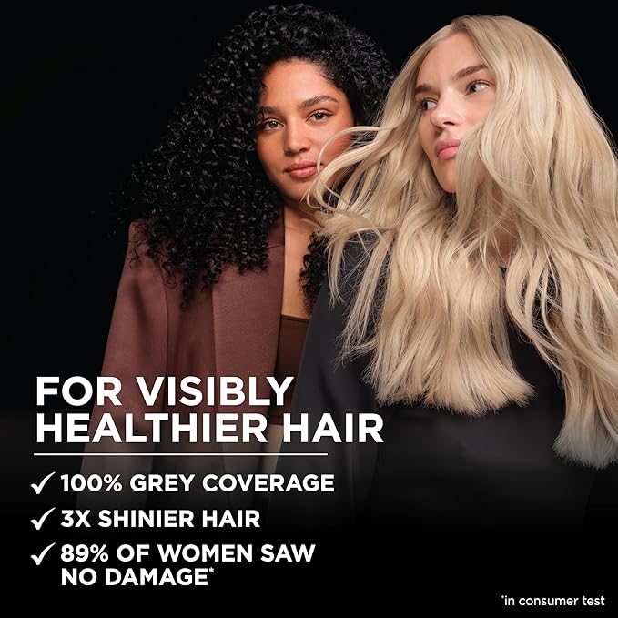 Garnier Hair Color Olia Ammonia-Free Brilliant Color Oil-Rich Permanent Hair Dye, 6.3 Light Golden Brown, 1 Count (Packaging May Vary) (Pack of 2)
