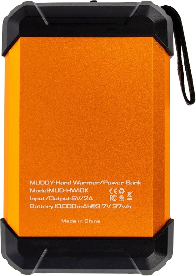 Muddy 3-in-1 Electronic Rechargeable Hand Warmer and Power Bank