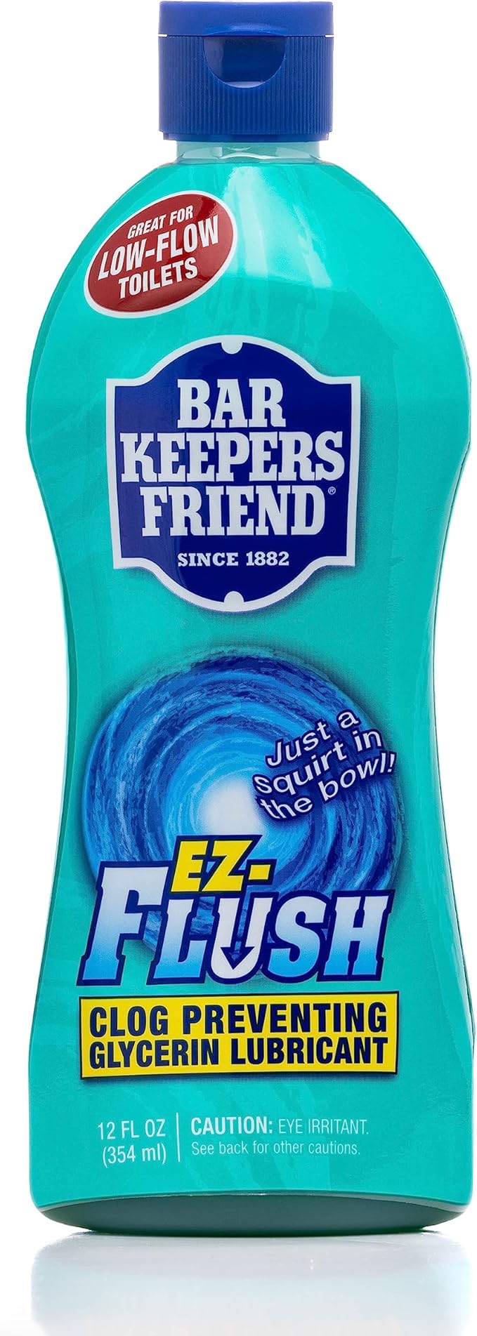 Bar Keepers Friend MORE Spray + Foam Multipurpose Cleaner (25.4 oz) & EZ-Flush Toilet Flushing Aid (12 oz) Liquid Plumber to Help Prevent Clogged Toilets